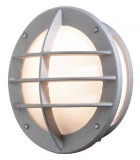 Oden 515-312 Buitenlamp (wand) Spaarlamp, LED E27 60 W Zilver