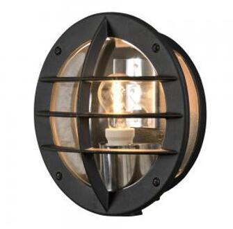 Oden 516-750 Buitenlamp (wand) Spaarlamp, LED E27 60 W Zwart