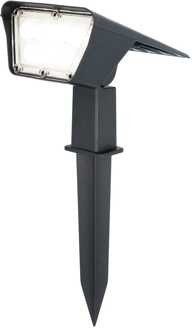 Odessa Solar prikspot Zwart IP65 6000K