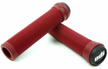 Odi Drew Red BMX Grips 1 Rood