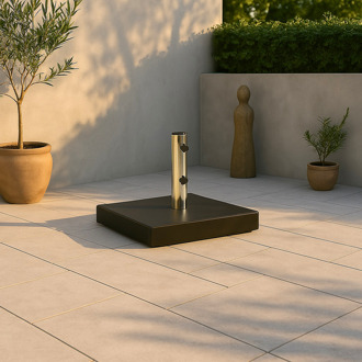 Odin parasolvoet grijs - 50 x 50 cm