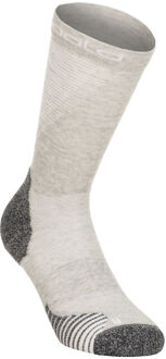 ODLO Active Crew Warm Hardloopsokken-Zilver - 36-38,42-44