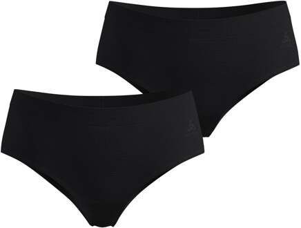 ODLO Active Light 2 pack Panty Dames-zwart - S