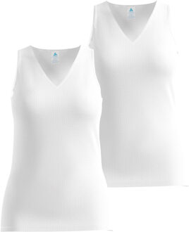 ODLO Active Light 2-Pack Singlet Dames wit - M