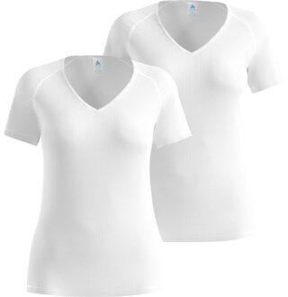 ODLO Active Light 2-Pack T-Shirt Dames wit - XS