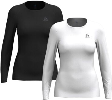 ODLO Active Warm Eco Base Layer Longsleeve Dames (2-pack) - S