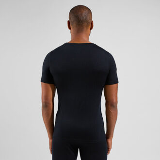 ODLO Baselayer top korte mouwen merino 200 Zwart - L