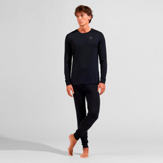 ODLO Bl bottom long merino 200 Zwart - S