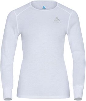 ODLO Bl Top Crew Neck L/S Active Warm Eco Wit