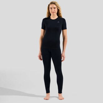 ODLO Bl top crew neck s/s merino 200 - maat L Zwart