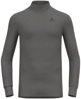 ODLO Bl top turtle neck l/s active warm eco Grijs - S
