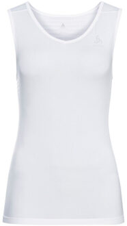 ODLO Bl top v-neck singlet performance x-light eco Wit - L