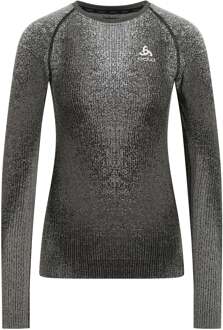 ODLO Blackcomb Eco Big Logo Top Crew Neck Vest Dames-Zwart - XS,S,M,L,XL