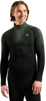 ODLO Blackcomb Eco Longsleeve Half-Zip Heren grijs - XL