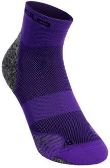 ODLO Ceramicool Run Quarter Hardloopsokken-Paars - 42-44