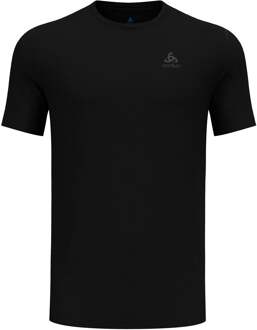 ODLO Crew Hardloopshirt Heren-Zwart - S,M,L,XL,XXL