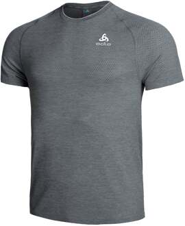 ODLO Crew Neck Essential Seamless Hardloopshirt Heren-Grijs - S,M,L,XL,XXL