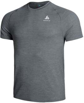 ODLO Crew Neck Essential Seamless Hardloopshirt Heren-Grijs - S,M,XL,XXL