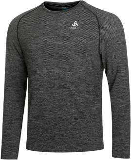ODLO Crew Neck Essential Seamless Longsleeve Heren-Grijs - S,M,L,XL,XXL