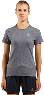 ODLO Crew Neck X-Alp PW 115 Hardloopshirt Dames-Grijs - M