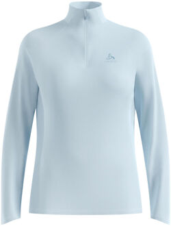 ODLO Essential 1/2 Zip Hardloopshirt Dames-lichtblauw - M