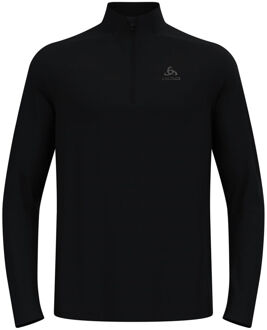 ODLO Essential 1/2 Zip Hardloopshirt Heren-zwart, zwart - 3XL