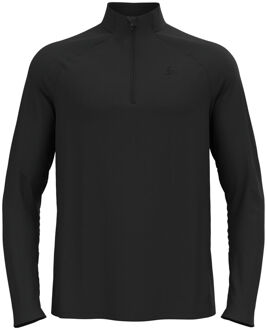 ODLO Essential 1/2 Zip Longsleeve Heren zwart - S,M,L,XL