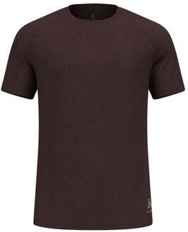 ODLO Essential 365 Hardloopshirt Heren-Bruin - S