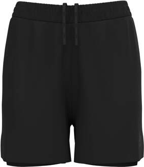 ODLO Essential 4in 2in1 Hardloopshorts Dames-Zwart - XS,S,M,L,XL