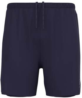 ODLO Essential 6in 2in1 Hardloopshorts Heren-Donkerblauw - XL