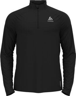 ODLO Essential Ceramiwarm Half-Zip Midlayer Heren zwart - XL