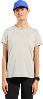 ODLO Essential Flyer Crew Neck T-Shirt Dames beige - XS