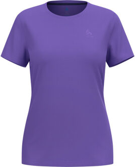 ODLO Essential Flyer Crew Neck T-Shirt Dames paars - XS