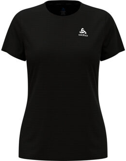 ODLO Essential Flyer Crew Neck T-Shirt Dames zwart - M