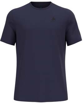 ODLO Essential Flyer Hardloopshirt Heren-Donkerblauw - S