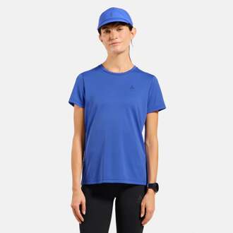 ODLO Essential Hardloopshirt Dames-blauw - M