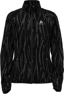 ODLO Essential Light Print Hardloopjas Dames-Zwart - XS,S,M,L,XL