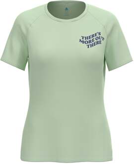 ODLO Essential Print Hardloopshirt Dames-Mint - XS,S,M,L,XL