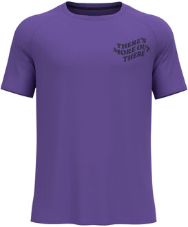 ODLO Essential Print Hardloopshirt Heren-Paars - S,L,XL