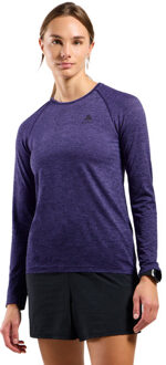 ODLO Essential Seamless Crew Neck Longsleeve Dames navy