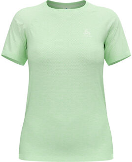 ODLO Essential Seamless Crew Neck T-Shirt Dames groen - XL
