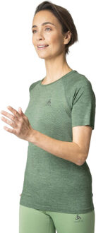 ODLO Essential Seamless Crew Neck T-Shirt Heren groen - XL