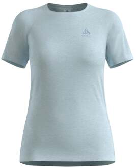 ODLO Essential Seamless Hardloopshirt Dames-lichtblauw - XL