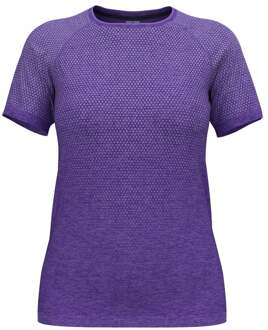 ODLO Essential Seamless Hardloopshirt Dames-Paars - XS,S,M,L