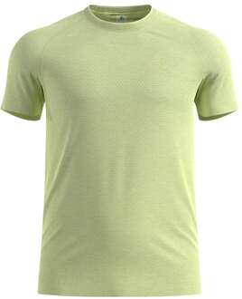 ODLO Essential Seamless Hardloopshirt Heren-limoen