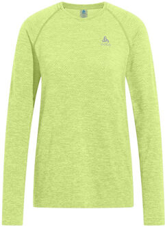 ODLO Essential Seamless Longsleeve Dames-Limoen - XL