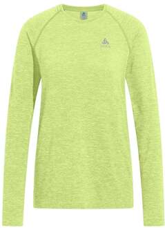 ODLO Essential Seamless Longsleeve Dames-Limoen - XS