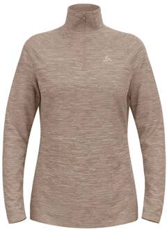 ODLO Essential Thermal Mid Layer 1/2 Zip Longsleeve Dames-Grijs - S,L
