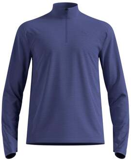 ODLO Essential Thermal Midlayer 1/2 Zip Hardloopshirt Heren-blauw - XXL