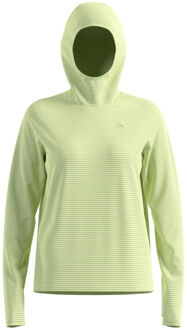 ODLO Essential Thermal Midlayer Hardloopshirt Dames-Limoen - S,M,L,XL